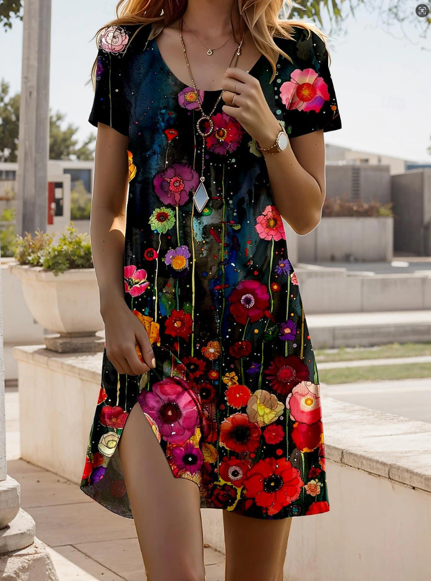 Kaleide™ – Farverig og elegant kjole