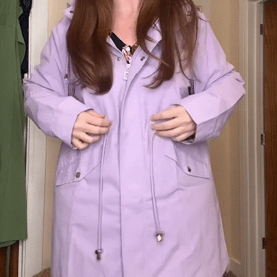 Vandtæt regnjakke til hverdagsbrug