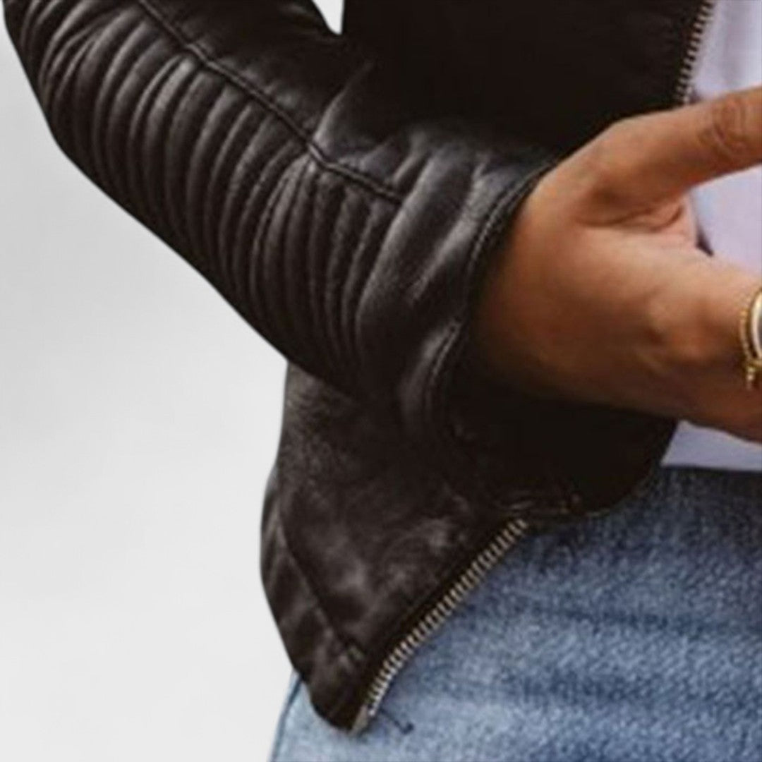 Santana - Elegant læderjakke