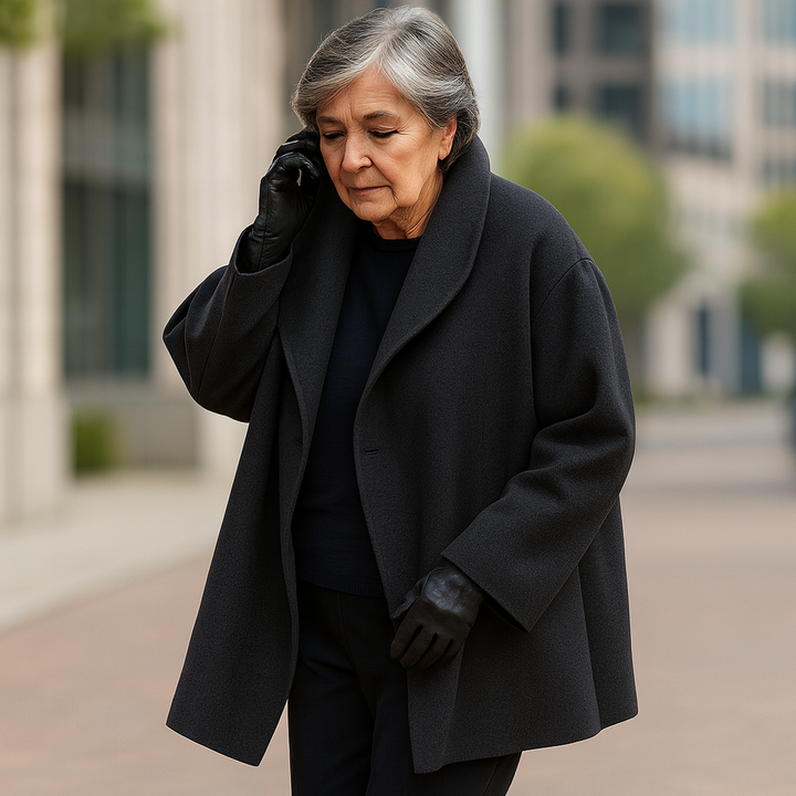 Hanna | Elegant, afslappet frakke