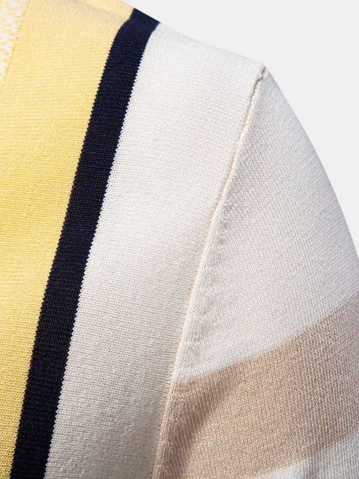 Henrik™ | Skumringsstribet Polo