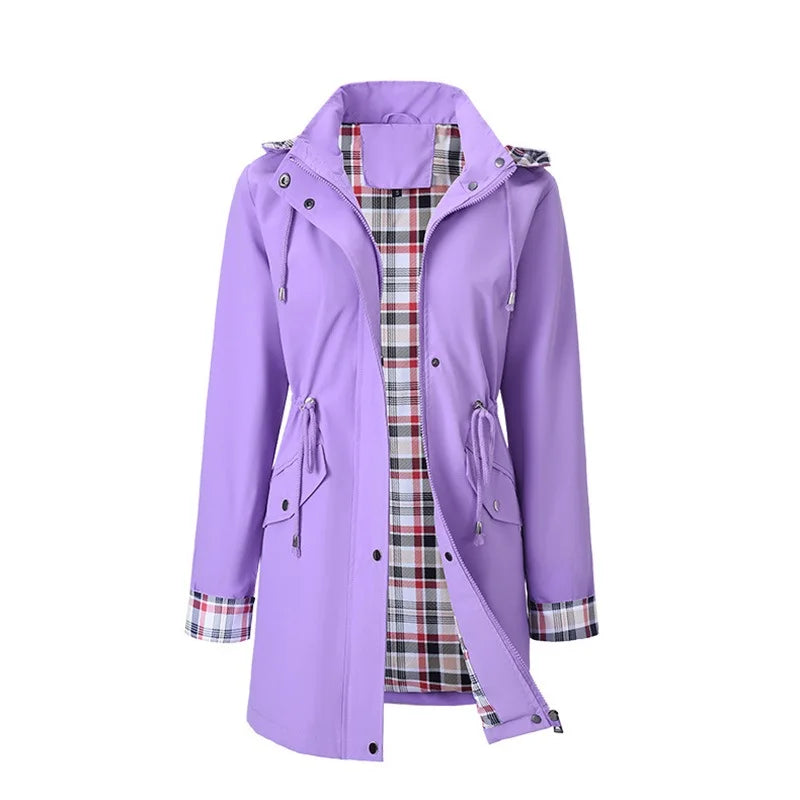 Vandtæt regnjakke til hverdagsbrug