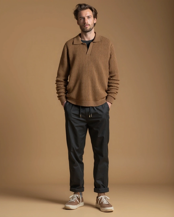 Thomas | Cardigan i Farveblok