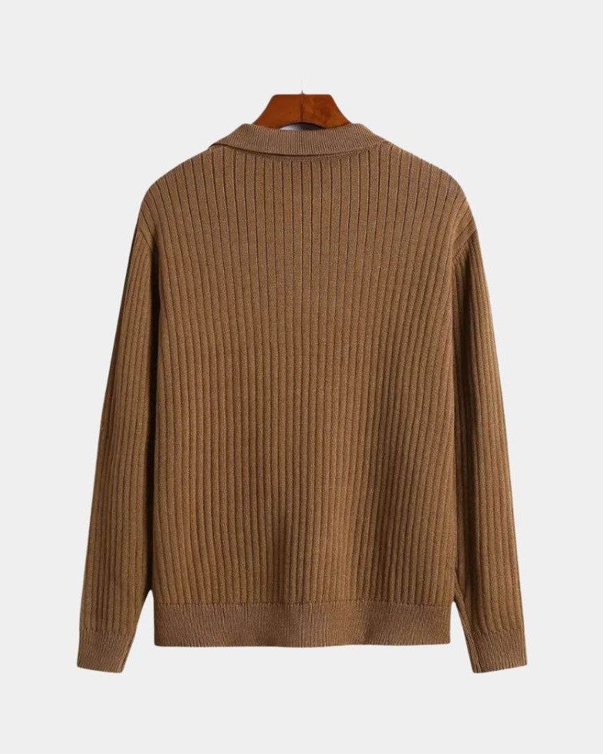 Thomas | Cardigan i Farveblok