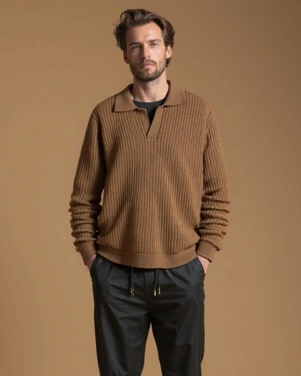 Thomas | Cardigan i Farveblok