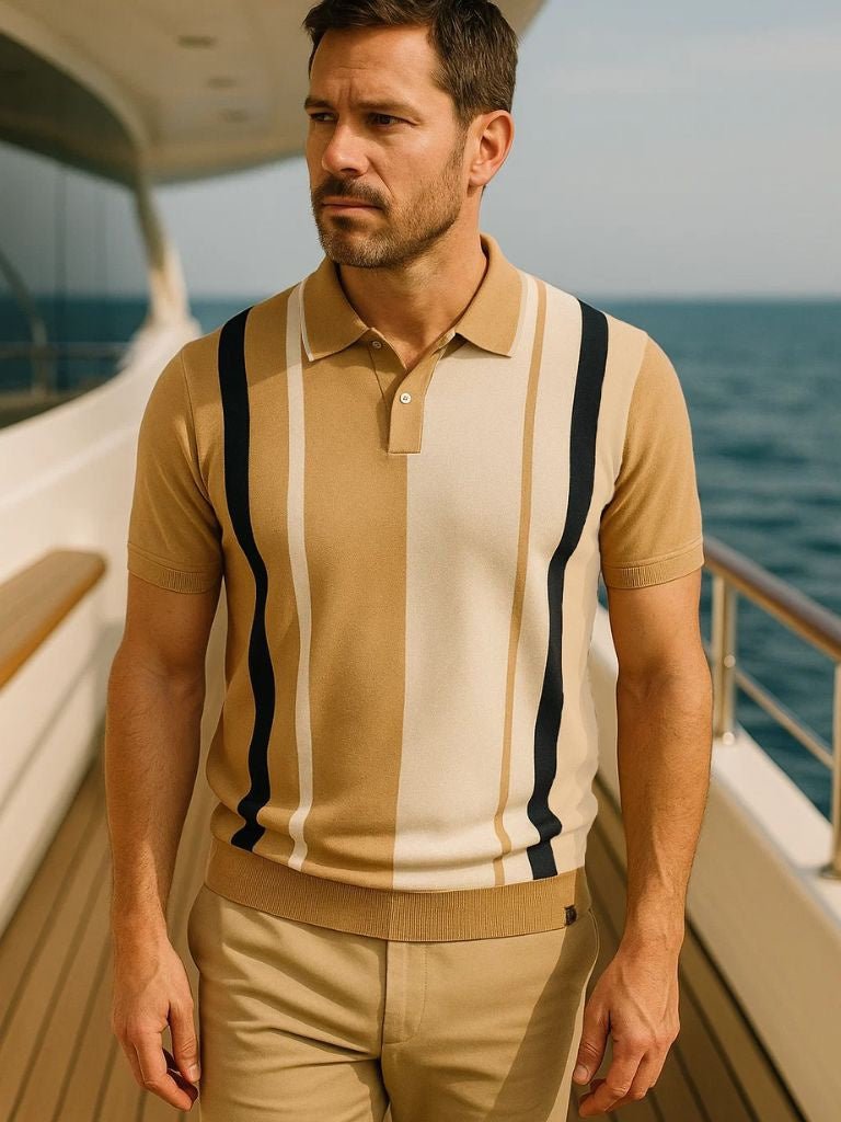 Thomas™ | Retro Stribet Polo