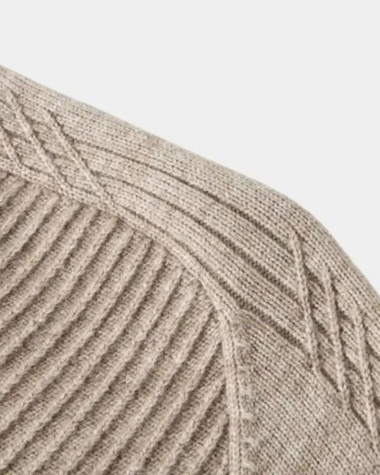 Vilhelm™ | Basis Pullover med Halvzip