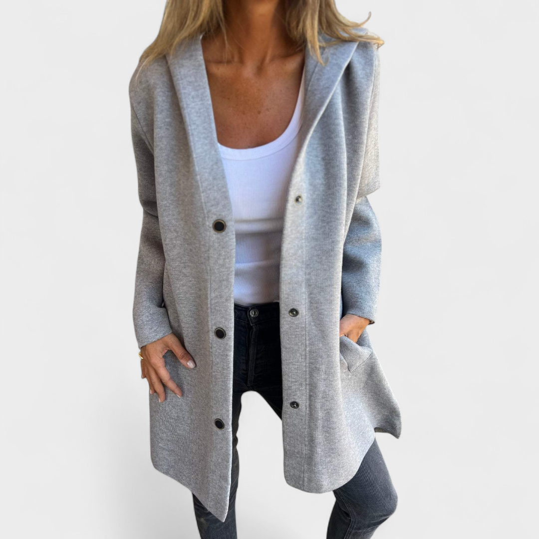 Sancha – Urban frakke med hætte