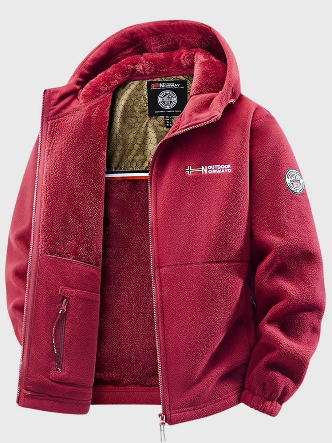 Stellan | Termofleece vinterjakke