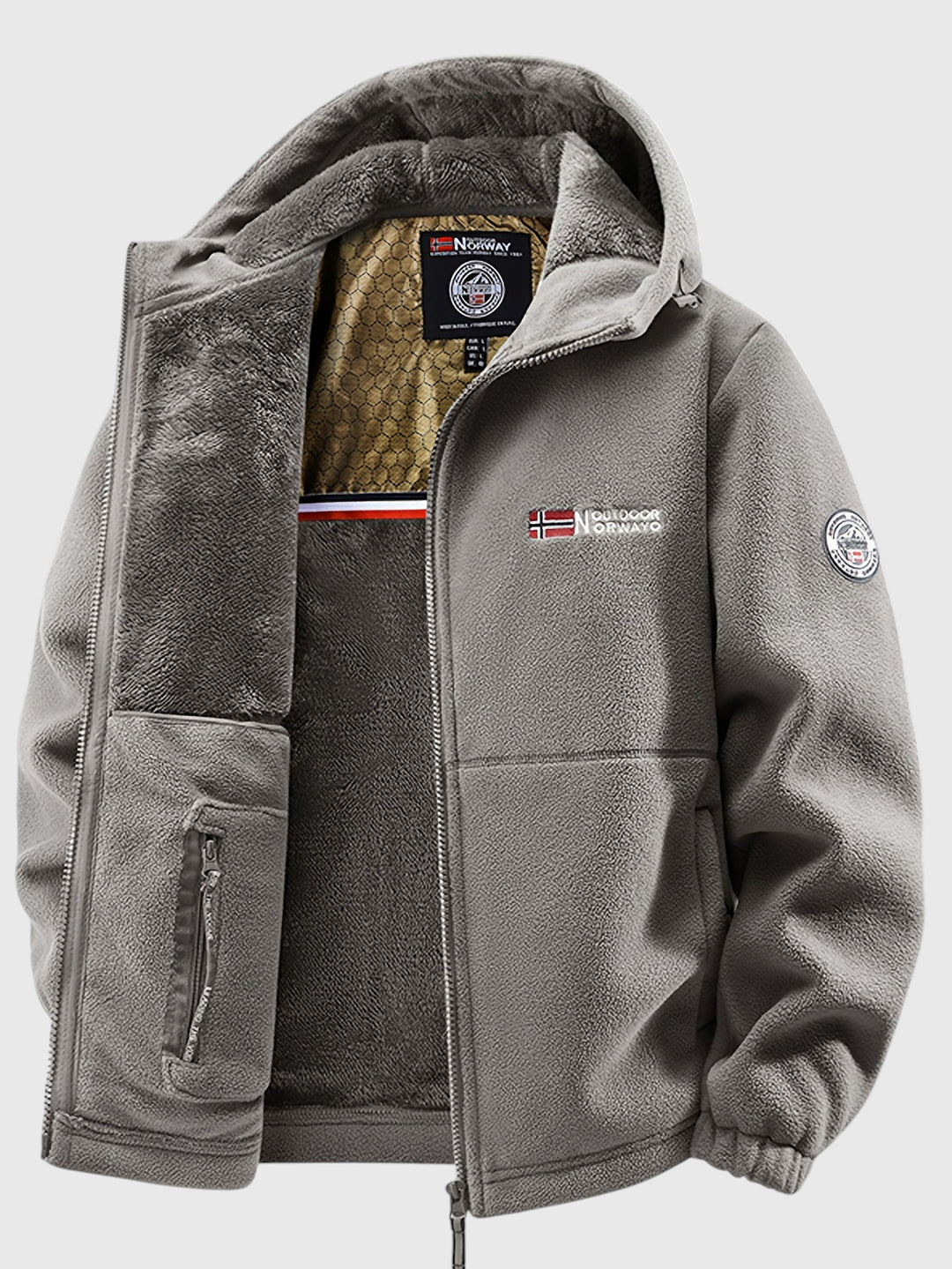 Stellan | Termofleece vinterjakke