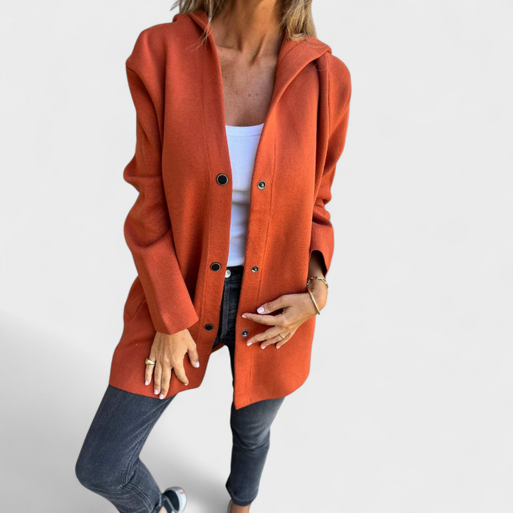 Sancha – Urban frakke med hætte