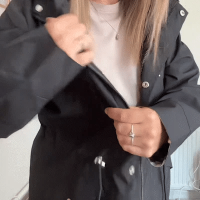 Vandtæt regnjakke til hverdagsbrug