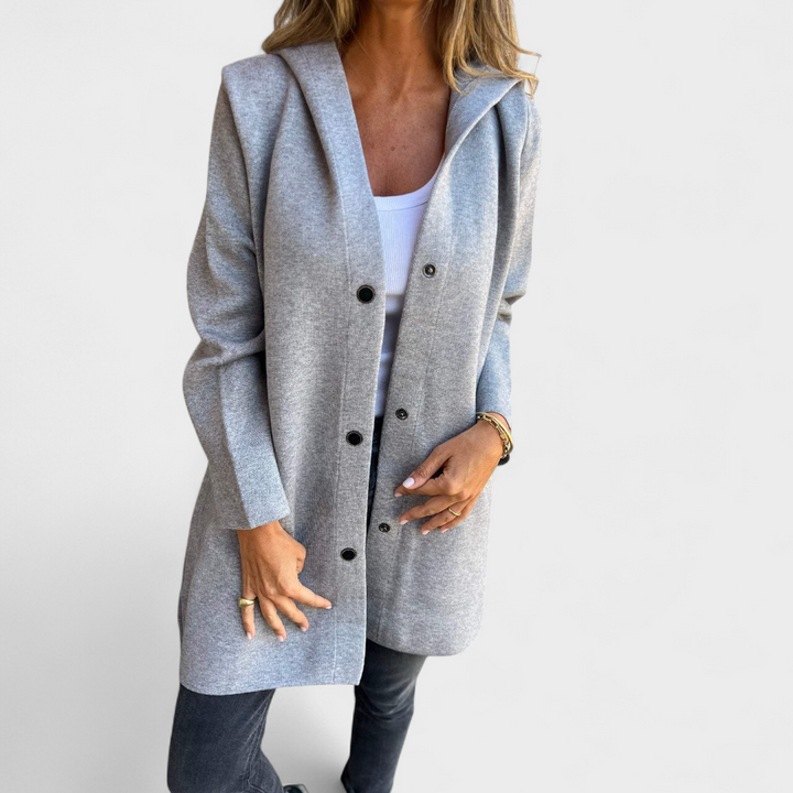 Sancha – Urban frakke med hætte