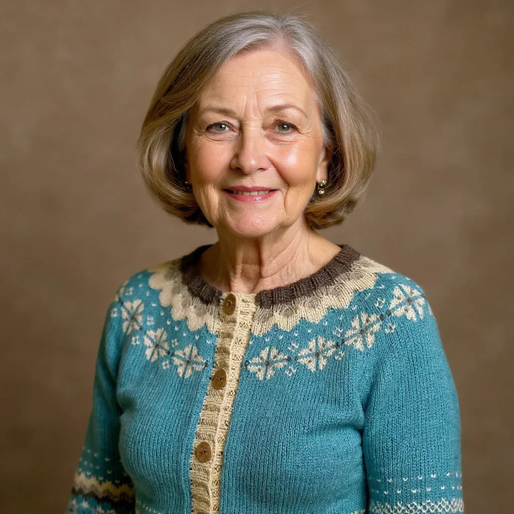 Allaira | Vintage islandsk kardigan